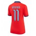 Engeland Marcus Rashford #11 Voetbalkleding Uitshirt Dames WK 2022 Korte Mouwen